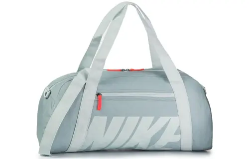 Nike Zip Closure Polyester Handbag Gym Bag Regular Unisex Ocean Dark Blue/Bright Dark Red/Phantom Light Green