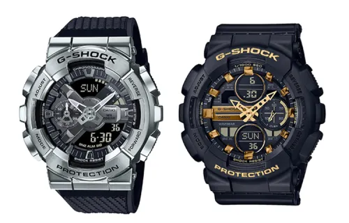 CASIO Unisex Pair Table Series Black Watch
