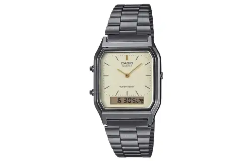 CASIO Unisex Standard Series 27mm Yellow Watch AQ-230EGG-9AEF