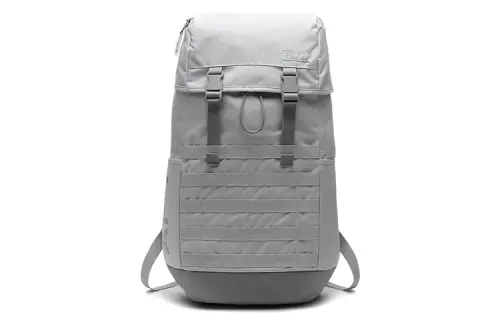 Nike Polyester Backpack Regular Unisex Gray