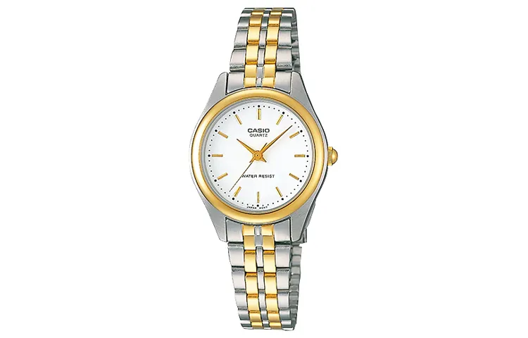 CASIO Women's Standard Series White Watch LTP-1129G-7A