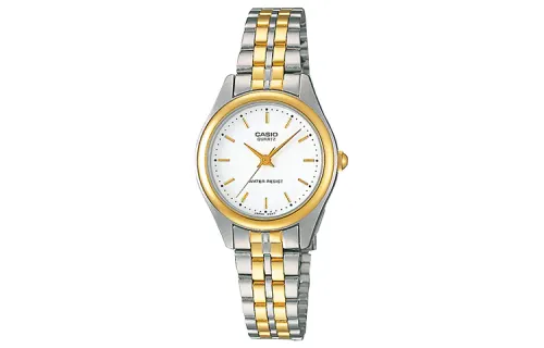 CASIO Women's Standard Series White Watch LTP-1129G-7A