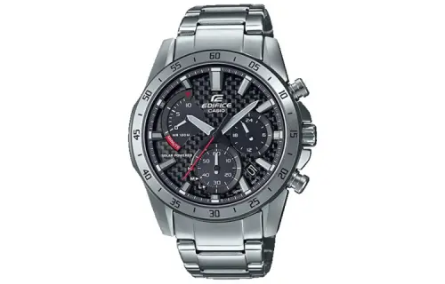 CASIO Men EDIFICE Silver Watch EQS-930D-1A