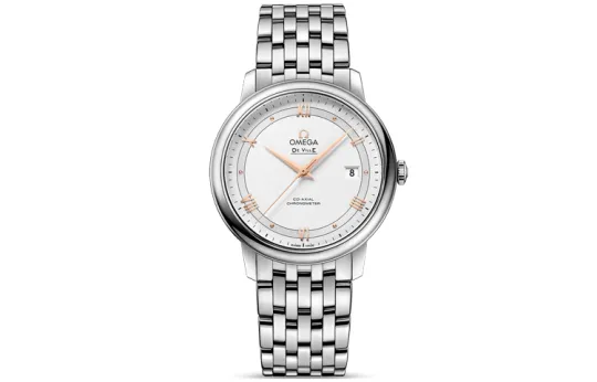 OMEGA Disc Fly Collection Elegant Automatic Mechanical Movement Men's Watches Watch 39.5mm Silver Dial