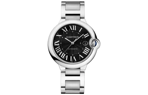 CARTIER Blue Balloon Collection Automatic Mechanical Movement Men's Watches Watch 42.1mm Black Dial
