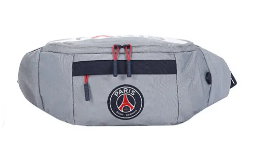 Jordan Paris, Collaboration Polyester Shoulder Bag, Crossbody Bag, Sling Bag, Fanny Pack Regular Unisex Gray