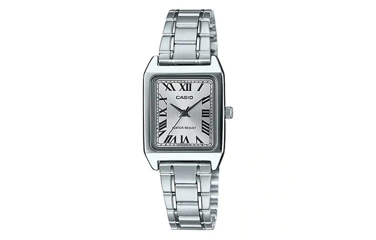 CASIO Women's Standard Series Silver Watch LTP-V007D-7B