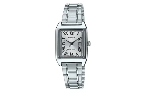 CASIO Women's Standard Series Silver Watch LTP-V007D-7B