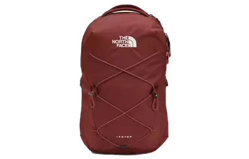 THE NORTH FACE Jester 27L Backpack Outdoor Bag Nylon Fabric Brick Red Men's