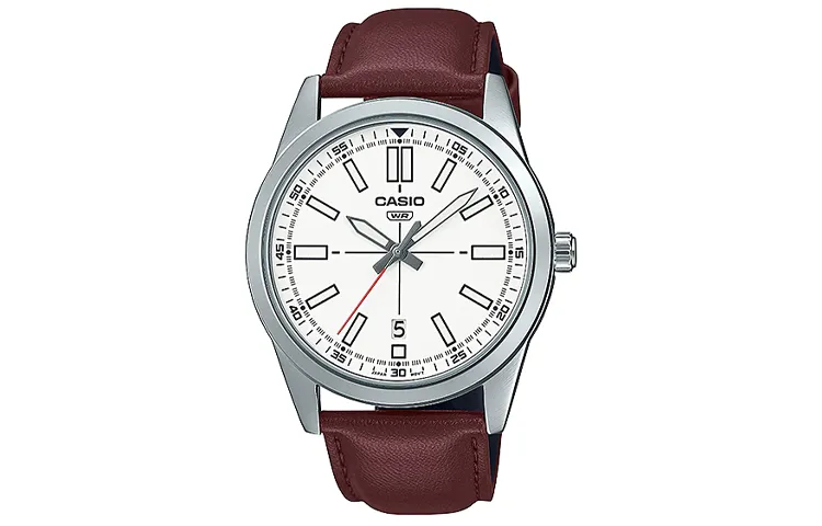 CASIO Men Standard Series White Watch MTP-VD02L-7E