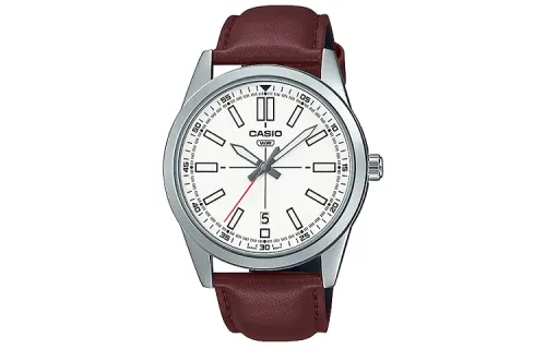CASIO Men Standard Series White Watch MTP-VD02L-7E