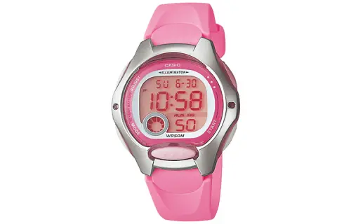 CASIO Women's DIGITAL Series Pink Watch LW-200-4BVDF