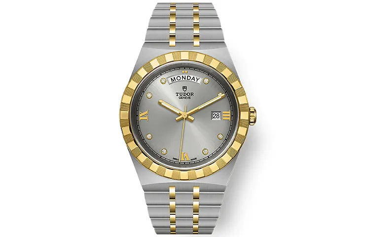 TUDOR Royal Collection Automatic Mechanical Movement Men's Watches Watch 41mm Silver Dial Steel Watch Case