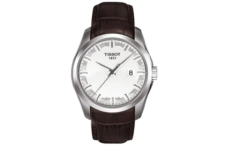 TISSOT Classic Collection Quartz Movement Men's Watches Watch 39mm White Dial Stainless Steel Case