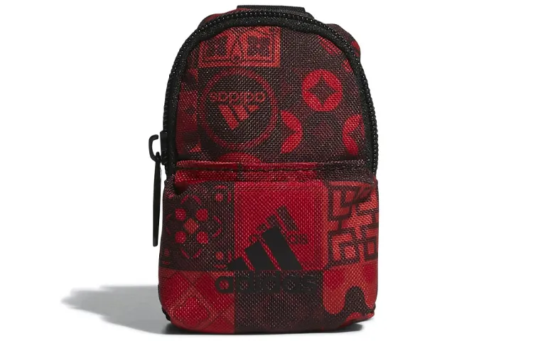Adidas Polyester Crossbody Bag, Shoulder Bag Unisex Red