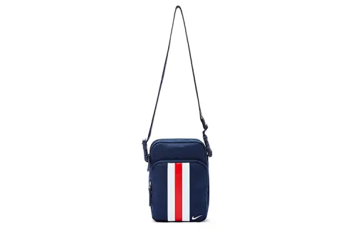 Nike Polyester Shoulder Bag, Crossbody Bag Regular Unisex Blue Red