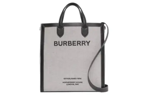 Burberry Canvas Tote Bag, Shopping Bag, Canvas Bag, Sheet Music Bag, Handbag Men's