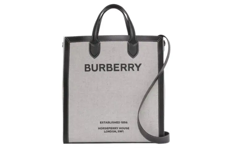 Burberry Canvas Tote Bag, Shopping Bag, Canvas Bag, Sheet Music Bag, Handbag Men's