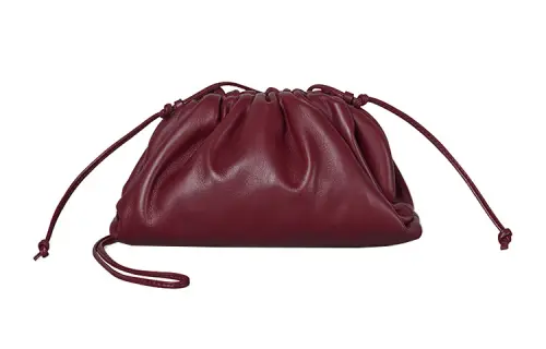 Bottega Veneta POUCH Cloud Bag Cow Leather Handbag, Shoulder Bag, Crossbody Bag Mini Women's