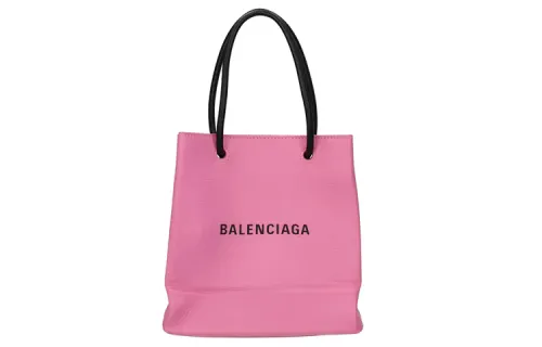 Balenciaga Leather Handbag Mini Women's Pink