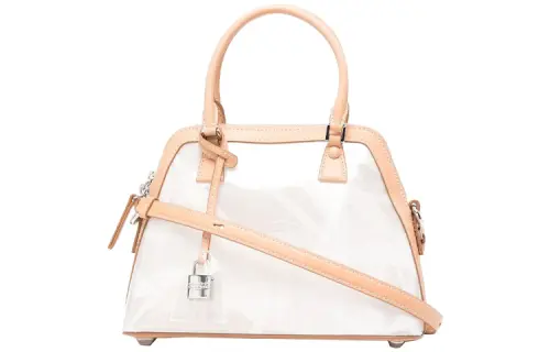 Maison Margiela Calfskin One Shoulder Handbag Women's White