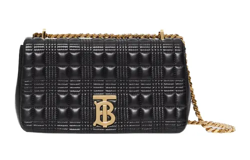 Burberry Lambskin Crossbody Bag, Shoulder Bag Women's Black