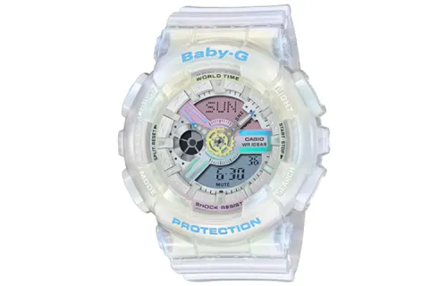 CASIO BABY G Quartz Movement Resin Strap Watch Women's Watch Multicolor Watch Dial