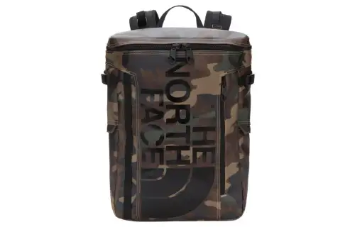 The north face, camouflage backpack for men and women, with your logo imprint, polyester, for beloved
