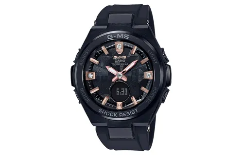 CASIO Women's BABY-G Black Watch MSG-S200BDD-1A