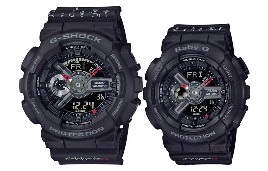 CASIO Men Pair Table Series Black Watch LOV-21A-1APR