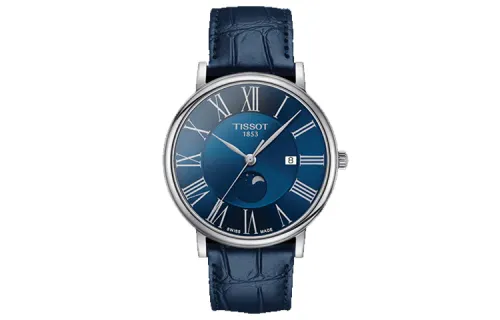 TISSOT Kason Zen I Collection Quartz Movement Men's Watches Watch 40mm Blue Dial Stainless Steel Case