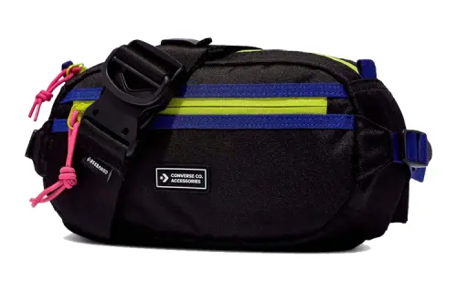 Converse Transition Sling Polyester Fanny Pack Regular Unisex Black Multicolor