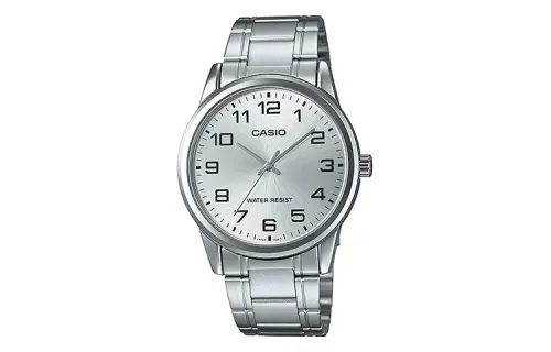 CASIO Men Standard Series Silver Watch MTP-V001D-7B