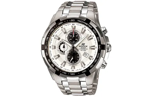 CASIO Men EDIFICE 53.5mm Silver Watch EF-539D-7A