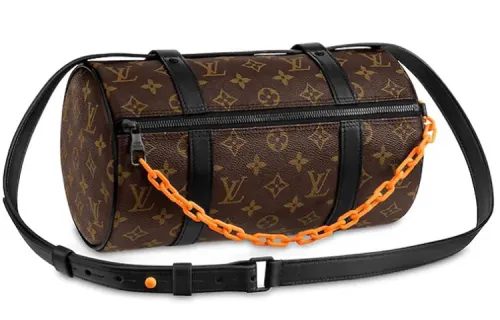 LOUIS VUITTON Polochon Papillon Messenger Mini Brown