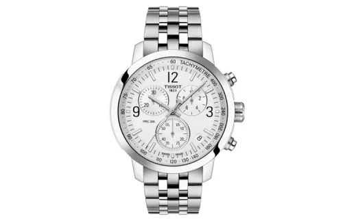 TISSOT Galloping Chase Collection Quartz Movement 200m Waterproof Men's Watches Watch 43mm White Dial
