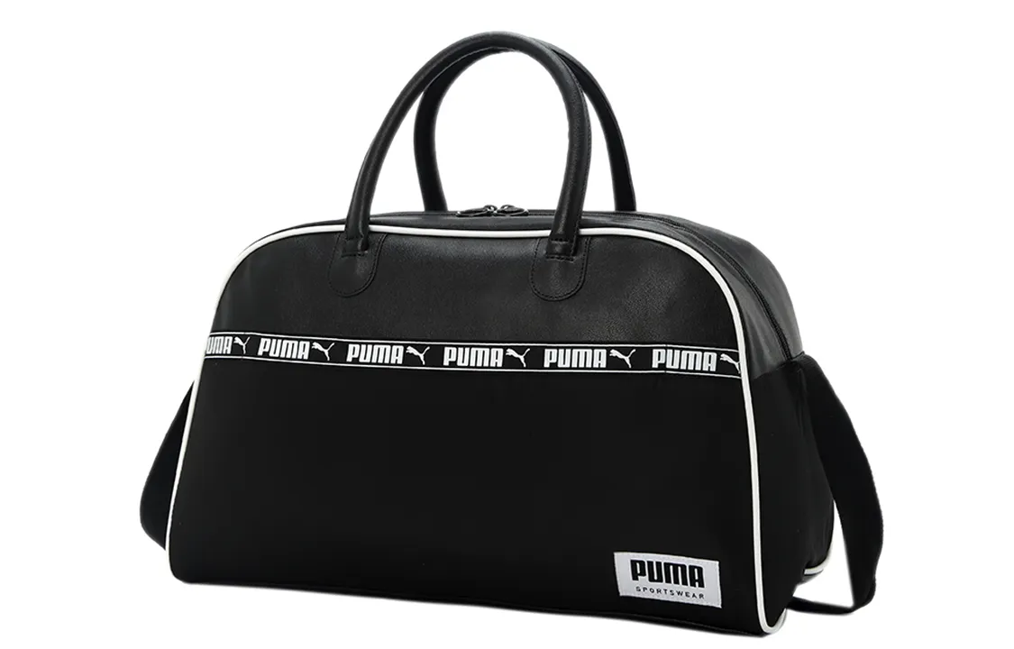 PUMA Artificial Leather Crossbody Handbag Regular Unisex Black