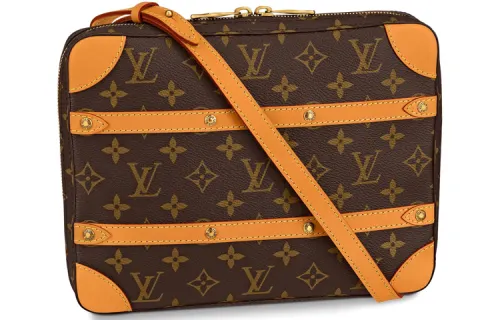 LOUIS VUITTON Soft Trunk Messenger Monogram Mm Brown