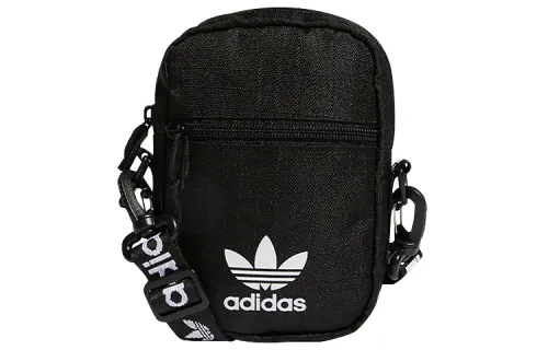 Adidas Originals Polyester Shoulder Bag, Crossbody Bag Regular Unisex Black
