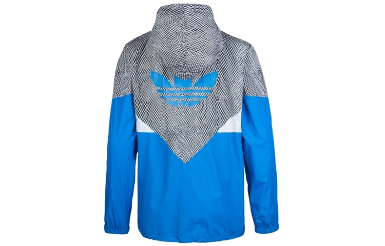 Мужская куртка adidas (синяя) — фото 2