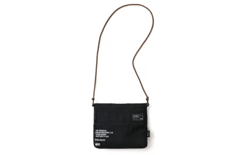 Vans Polyester Shoulder Bag Unisex Black