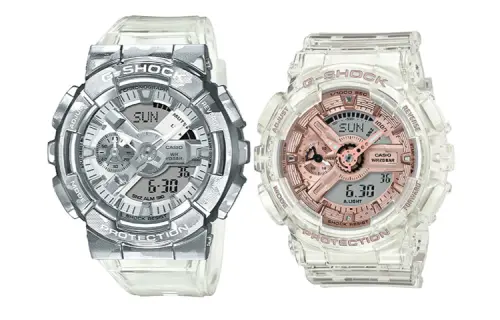 CASIO Unisex Pair Table Series Silver Watch