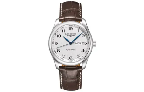 LONGINES Master Collection Automatic Mechanical Movement Men's Watches Wrist Watches 38.5mm White Dial Steel Watch Case