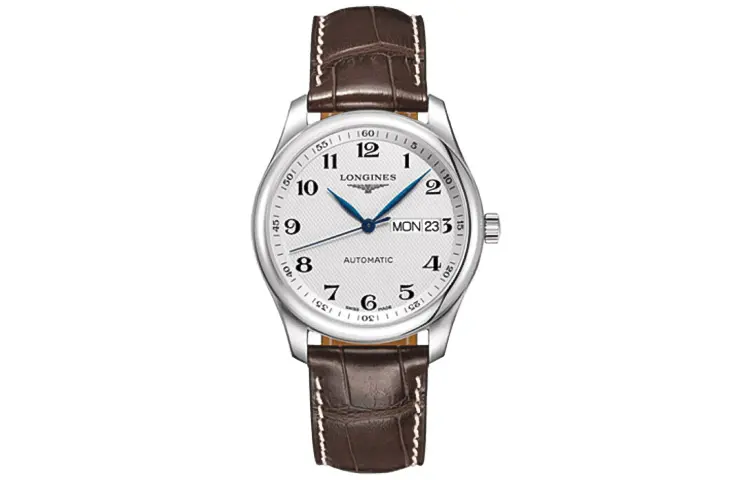 LONGINES Master Collection Automatic Mechanical Movement Men's Watches Wrist Watches 38.5mm White Dial Steel Watch Case