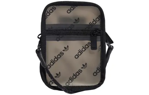 Adidas Originals TPU Small Bag Shoulder Bag Unisex Black Transparent