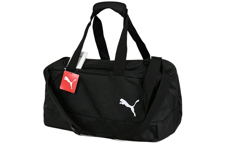 PUMA Artificial Leather Handbag, Shoulder Bag, Crossbody Bag, Gym Bag Regular Unisex Black