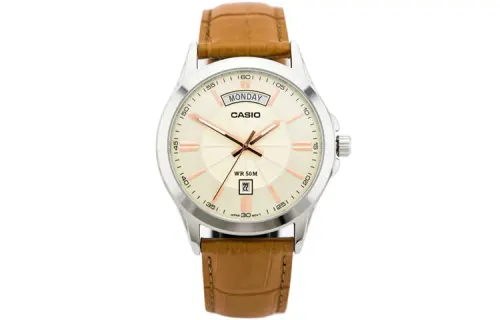 CASIO Men Standard Series Gold Watch
