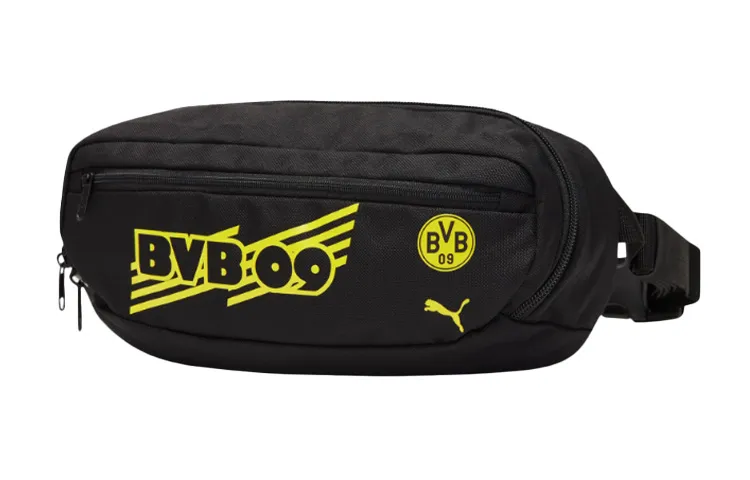 PUMA Fabric One Shoulder Crossbody Fanny Pack Regular Unisex Black
