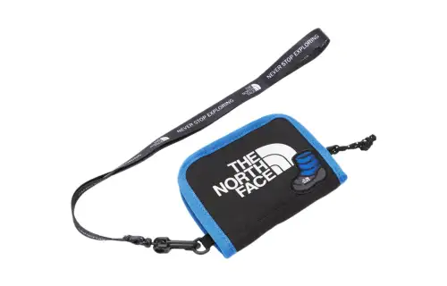 THE NORTH FACE Recycled Polyester Wallet Men's Black/Blue