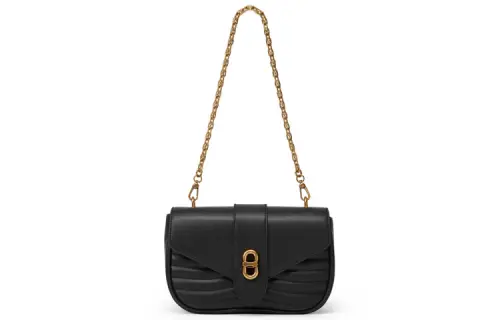 CHARLES&KEITH PU, Leather, Fabric Charles & Keith Shoulder Bag Small Women's Multicolor